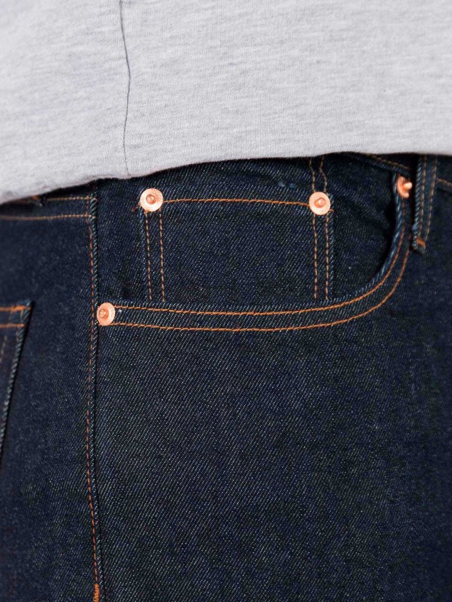 Calças de Ganga Tapered Slim Fit