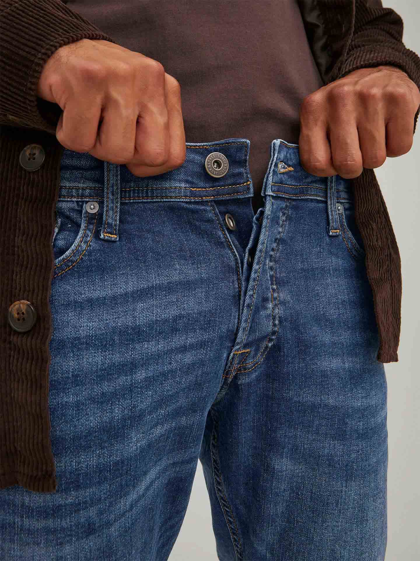 Calças de Ganga Slim Fit