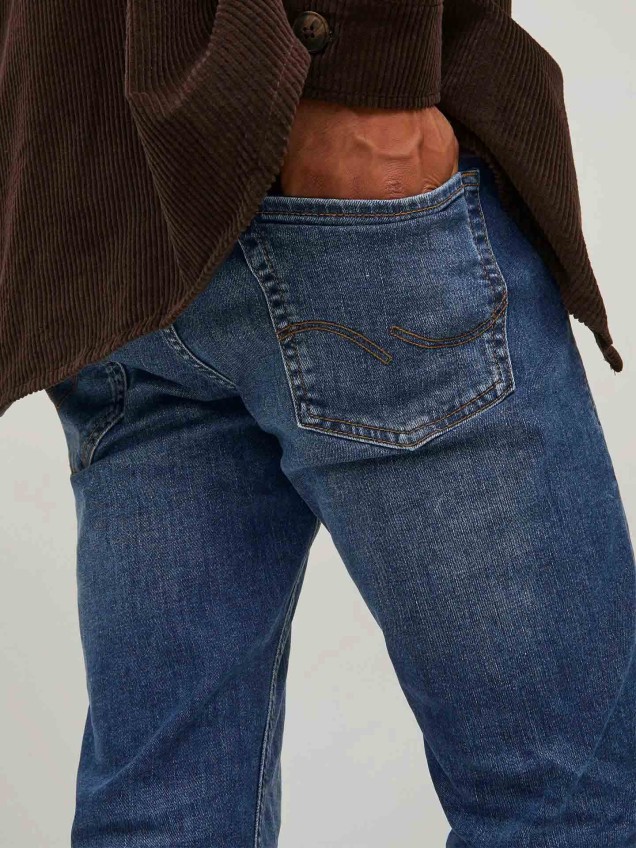 Calças de Ganga Slim Fit