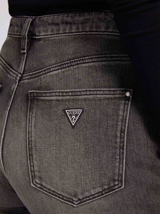 Calças de Ganga Mom Fit