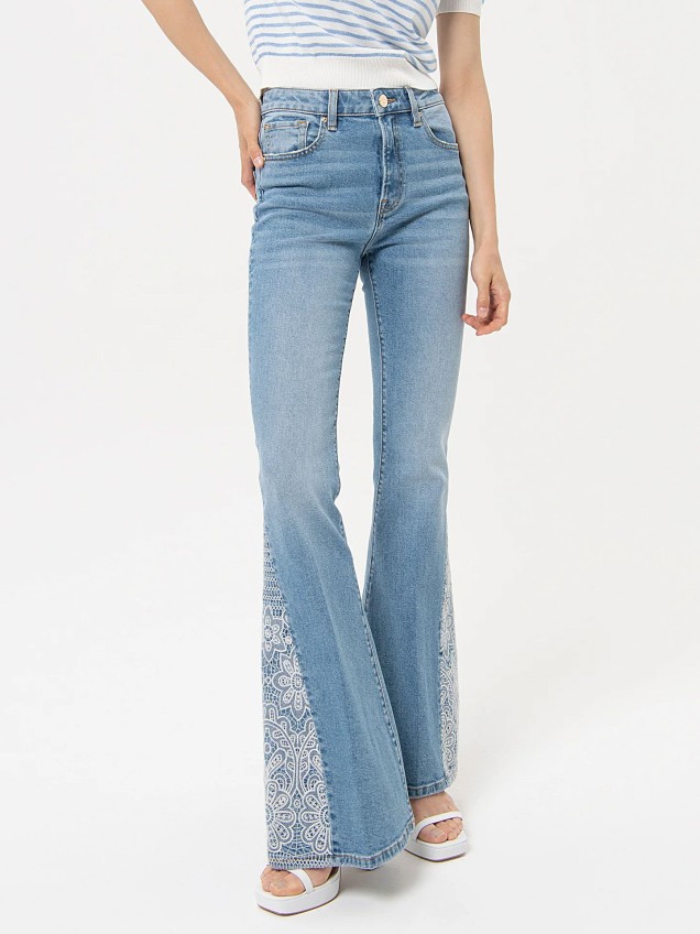 Calças de Ganga Bootcut