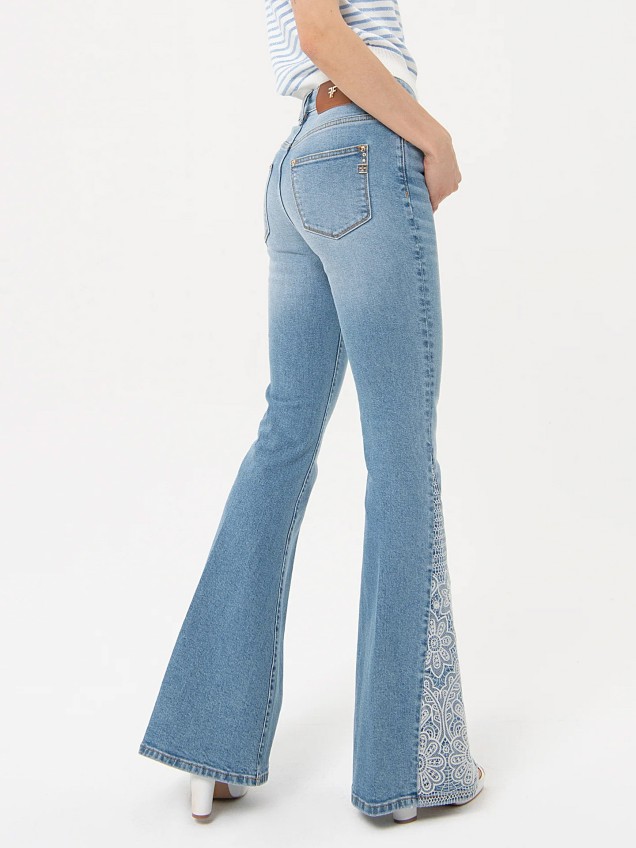 Calças de Ganga Bootcut