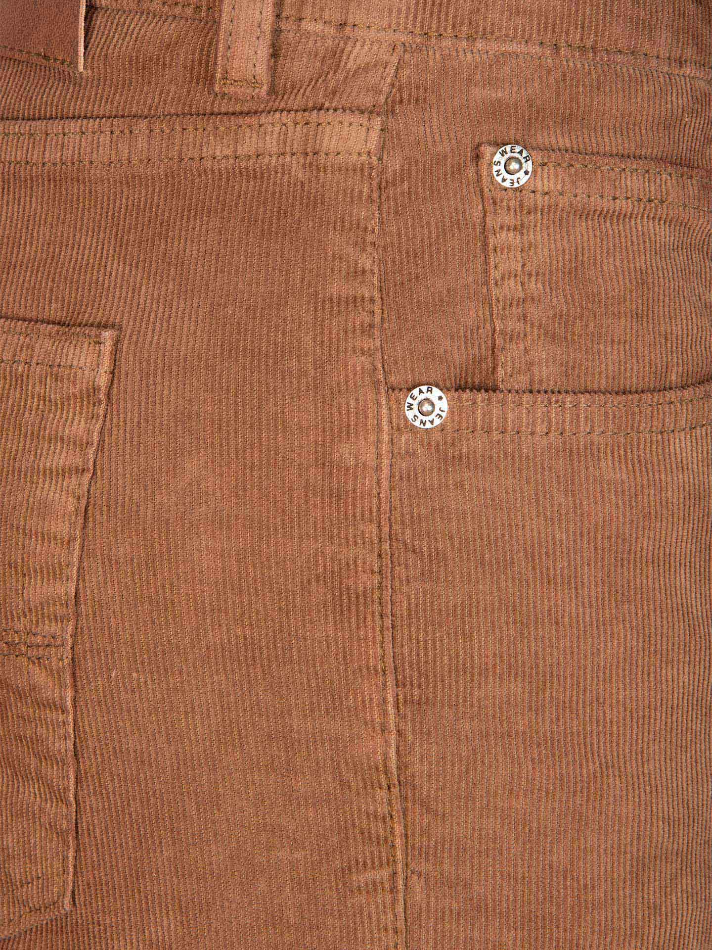 Calças de bombazine