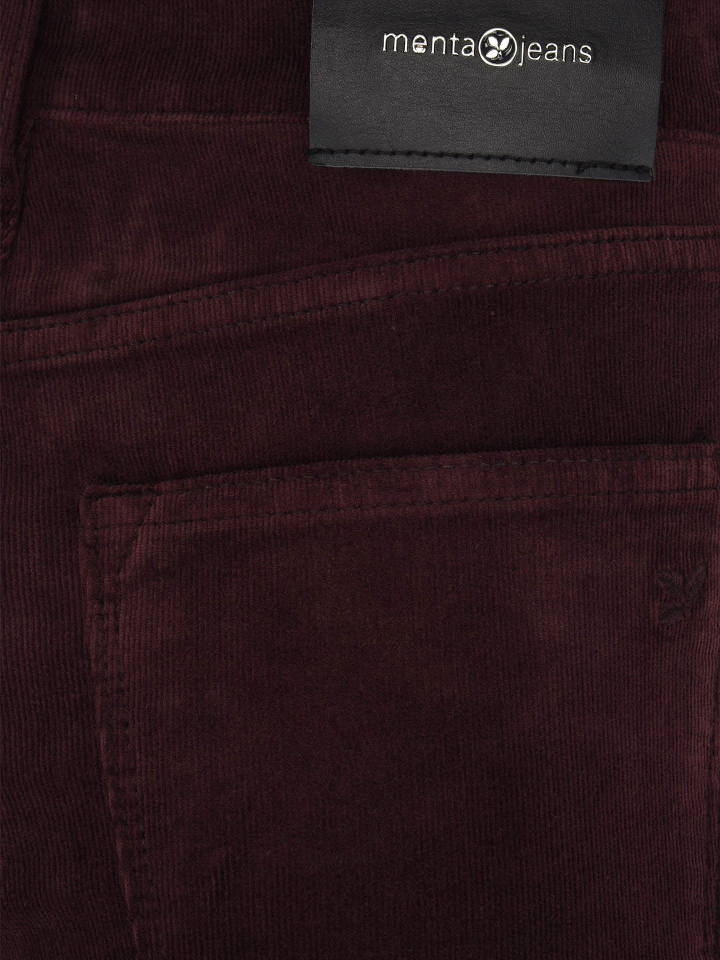 Calças de bombazine