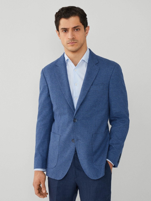 Blazer Houndstooth
