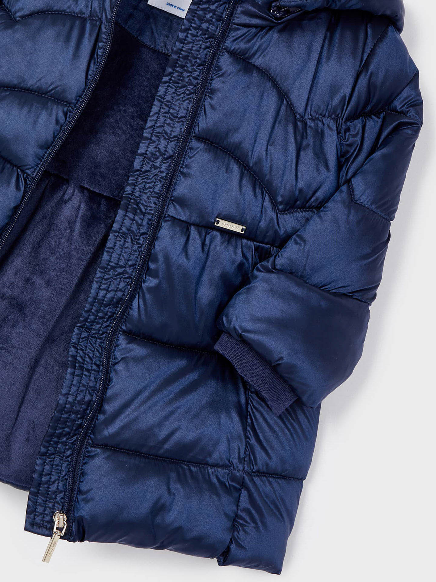 Blusão Acolchoada com Capuz