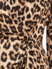 Vestido Midi Animal Print