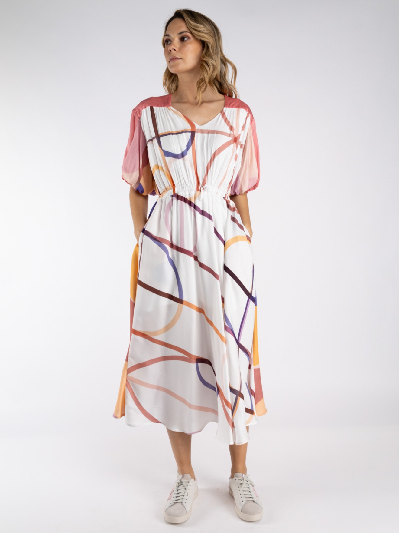 Vestido com Padrão