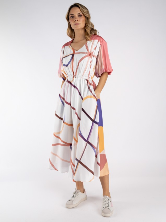Vestido com Padrão