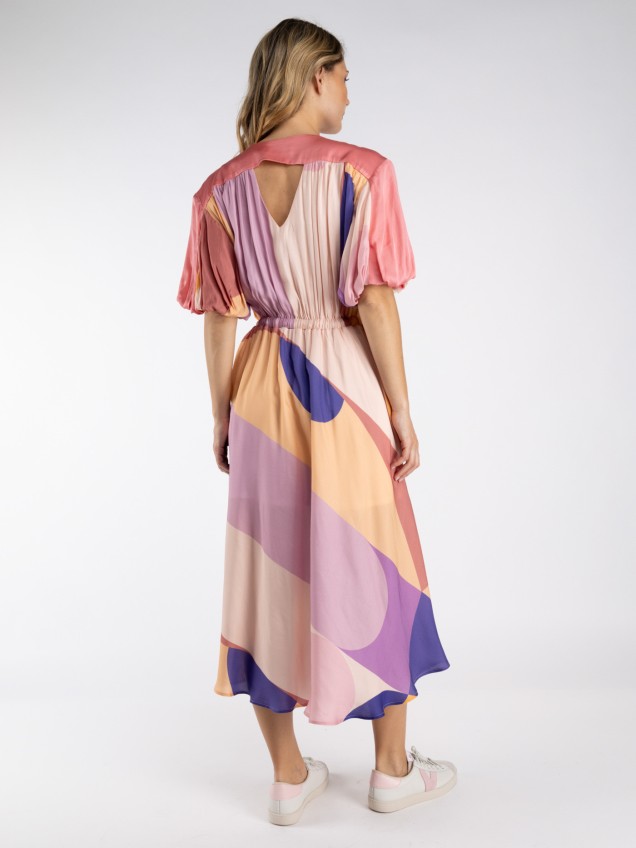 Vestido com Padrão