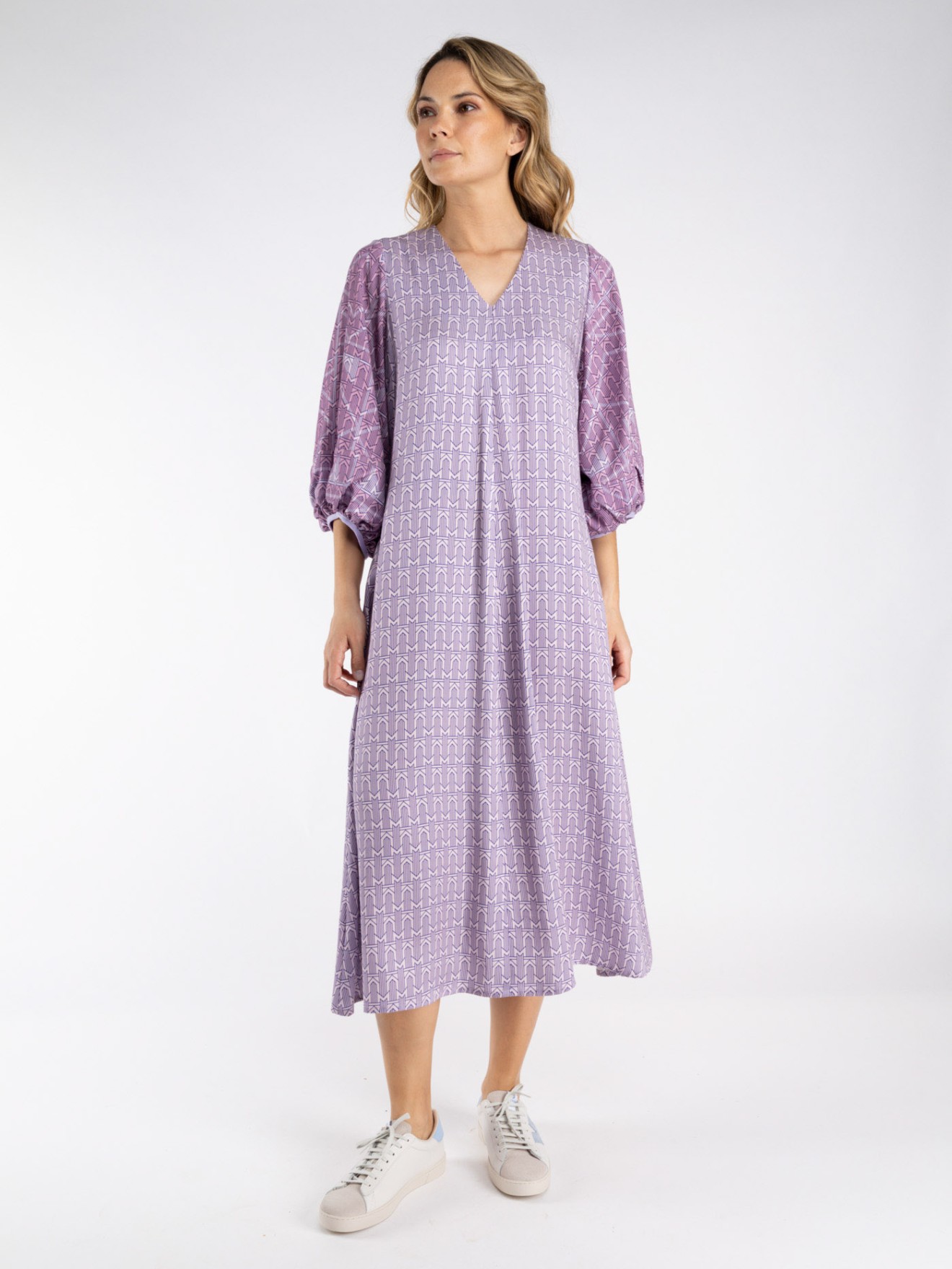 Vestido com Padr�o