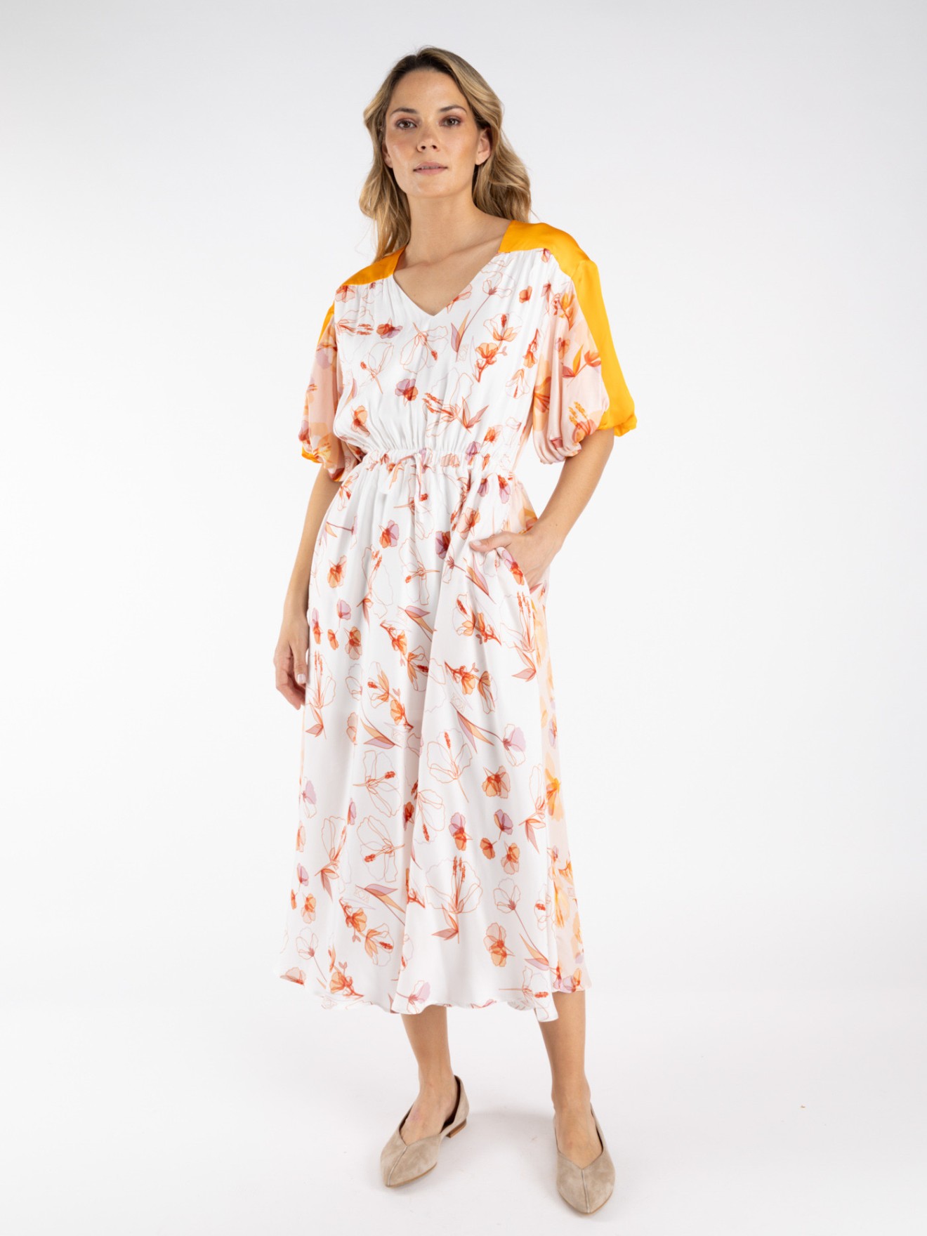 Vestido com Padr�o