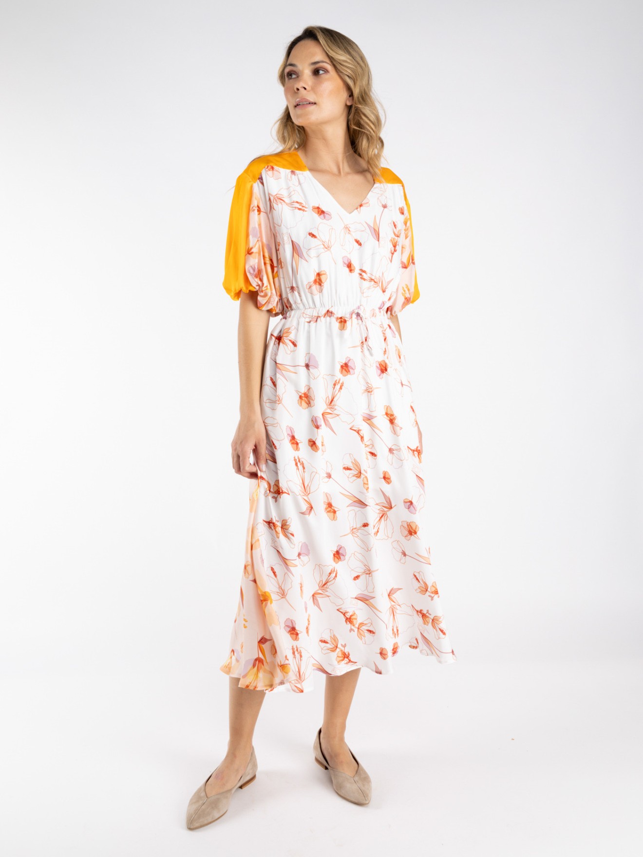 Vestido com Padr�o