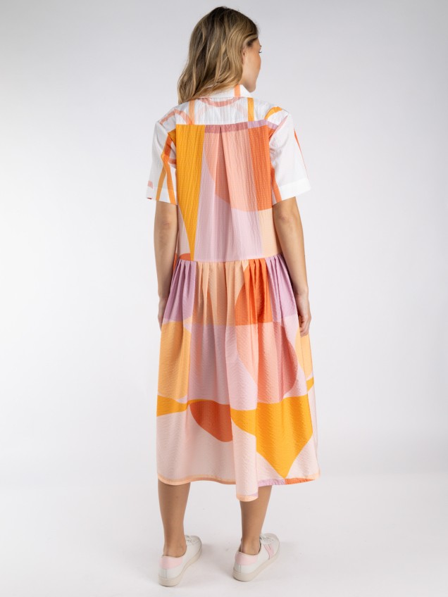 Vestido com Padrão
