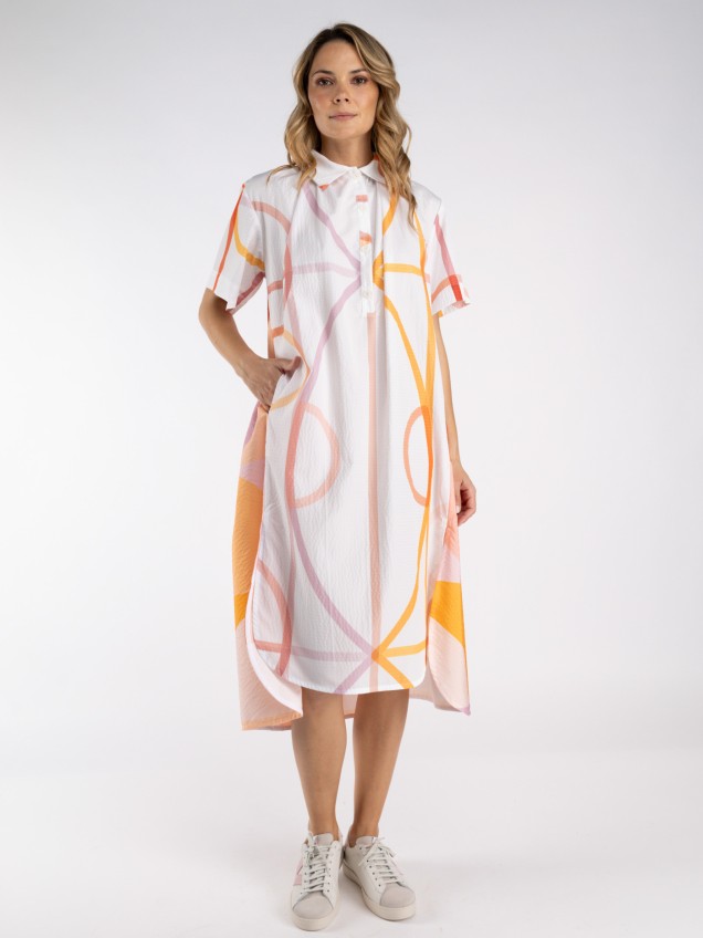 Vestido com Padrão
