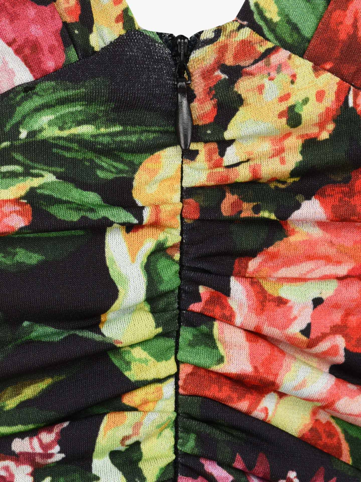 Vestido Midi com Padrão