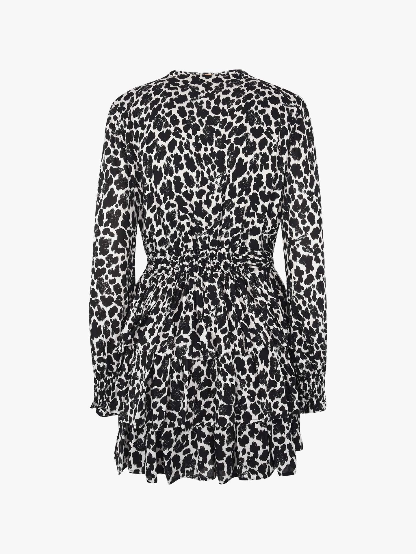 Vestido Midi com Padrão