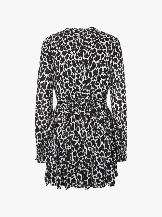 Vestido Midi com Padrão