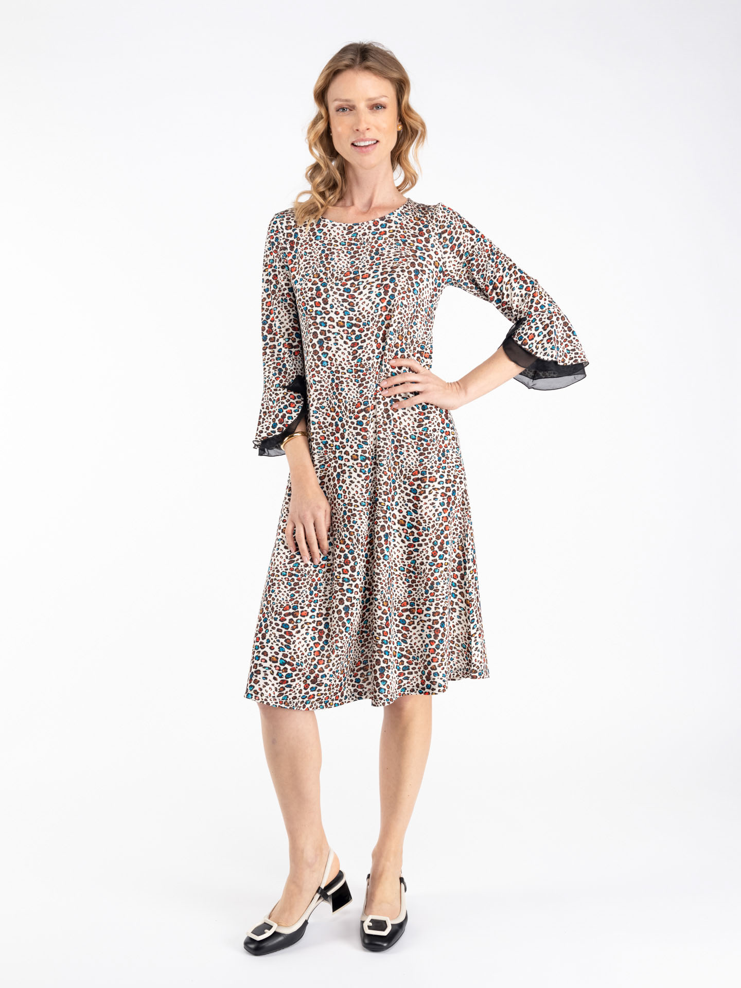 Vestido com Padrão