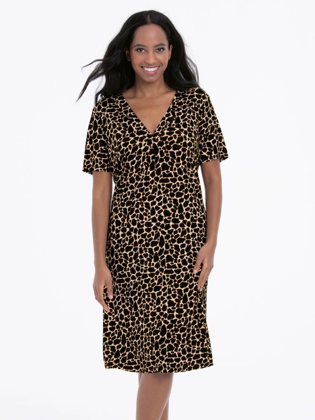Vestido com Padrão