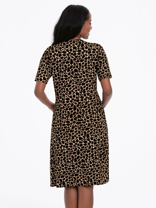 Vestido com Padrão