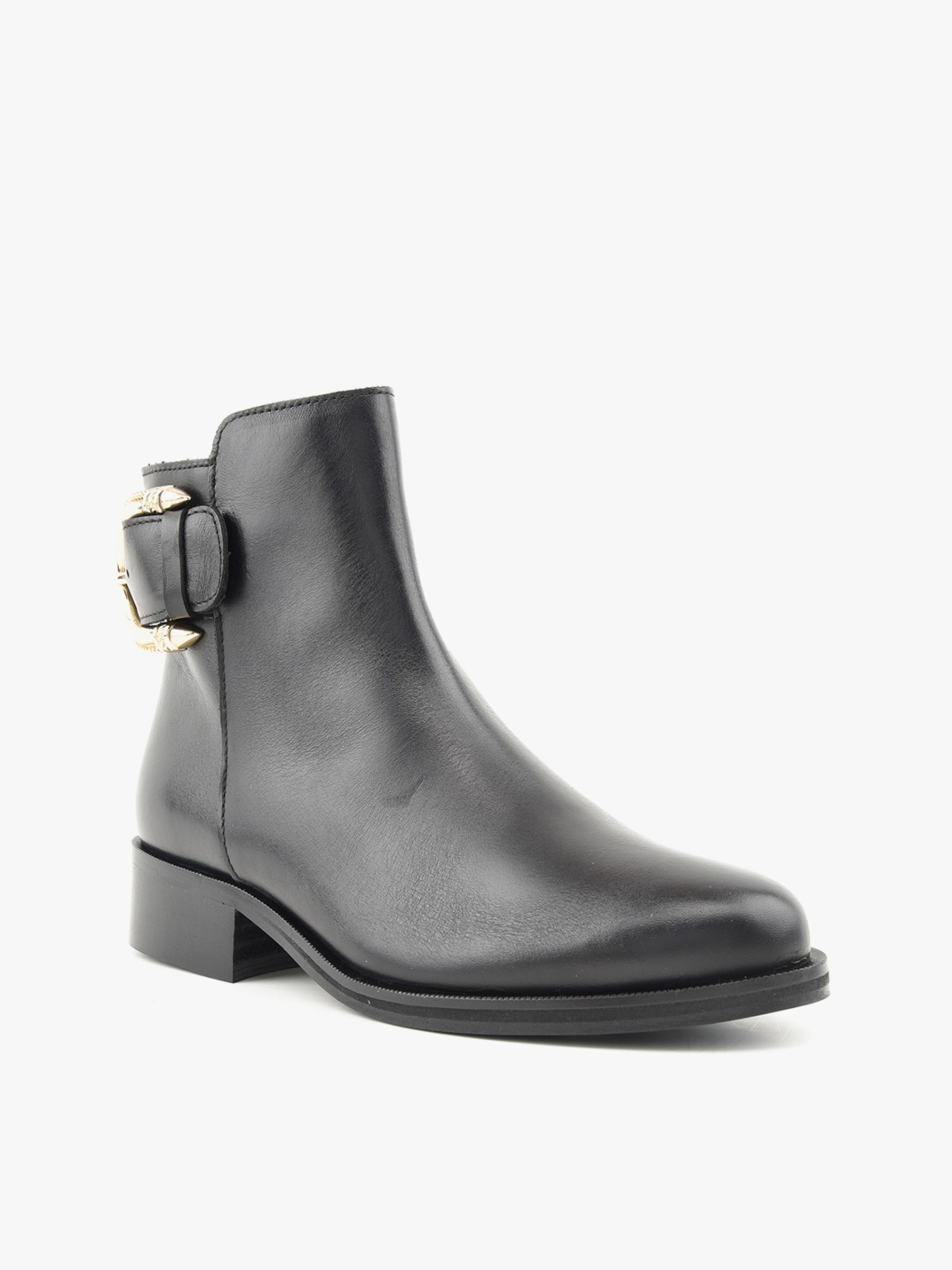 Botas em Pele