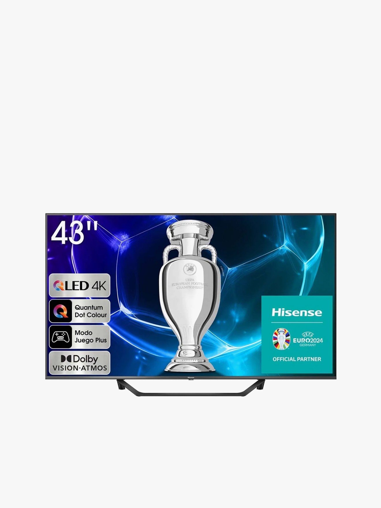 Smart TV HISENSE 43A7KQ QLED 4K Ultra HD