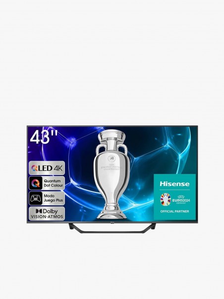 Smart TV HISENSE 43A7KQ QLED 4K Ultra HD