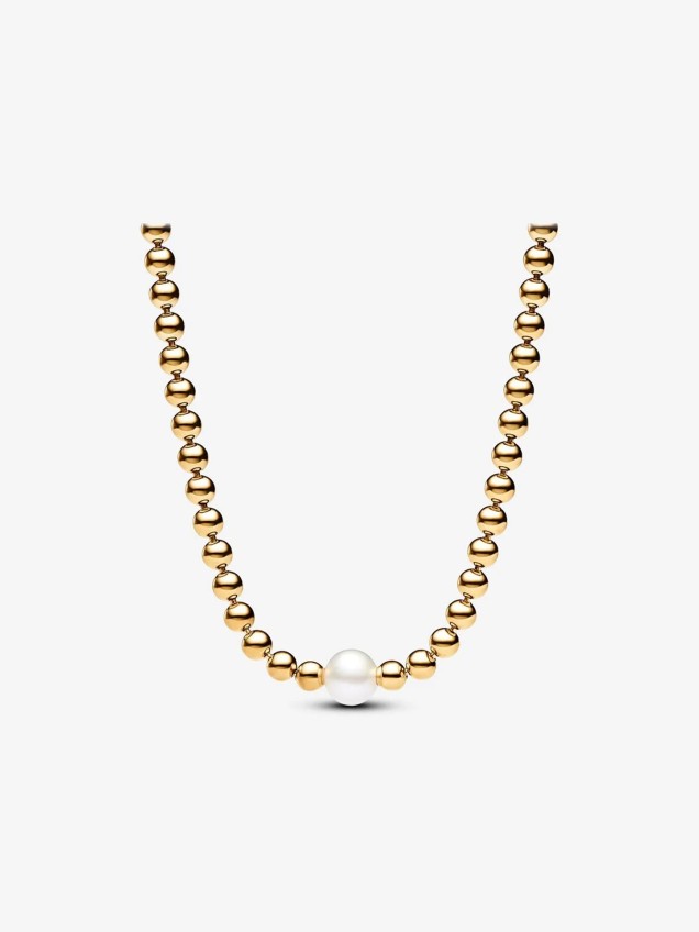 Colar Pearl & Beads