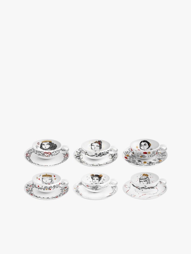 Conjunto 6 Pe�as Rainhas de Portugal