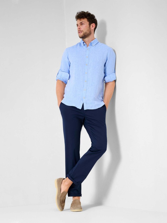 Calças Straight Fit
