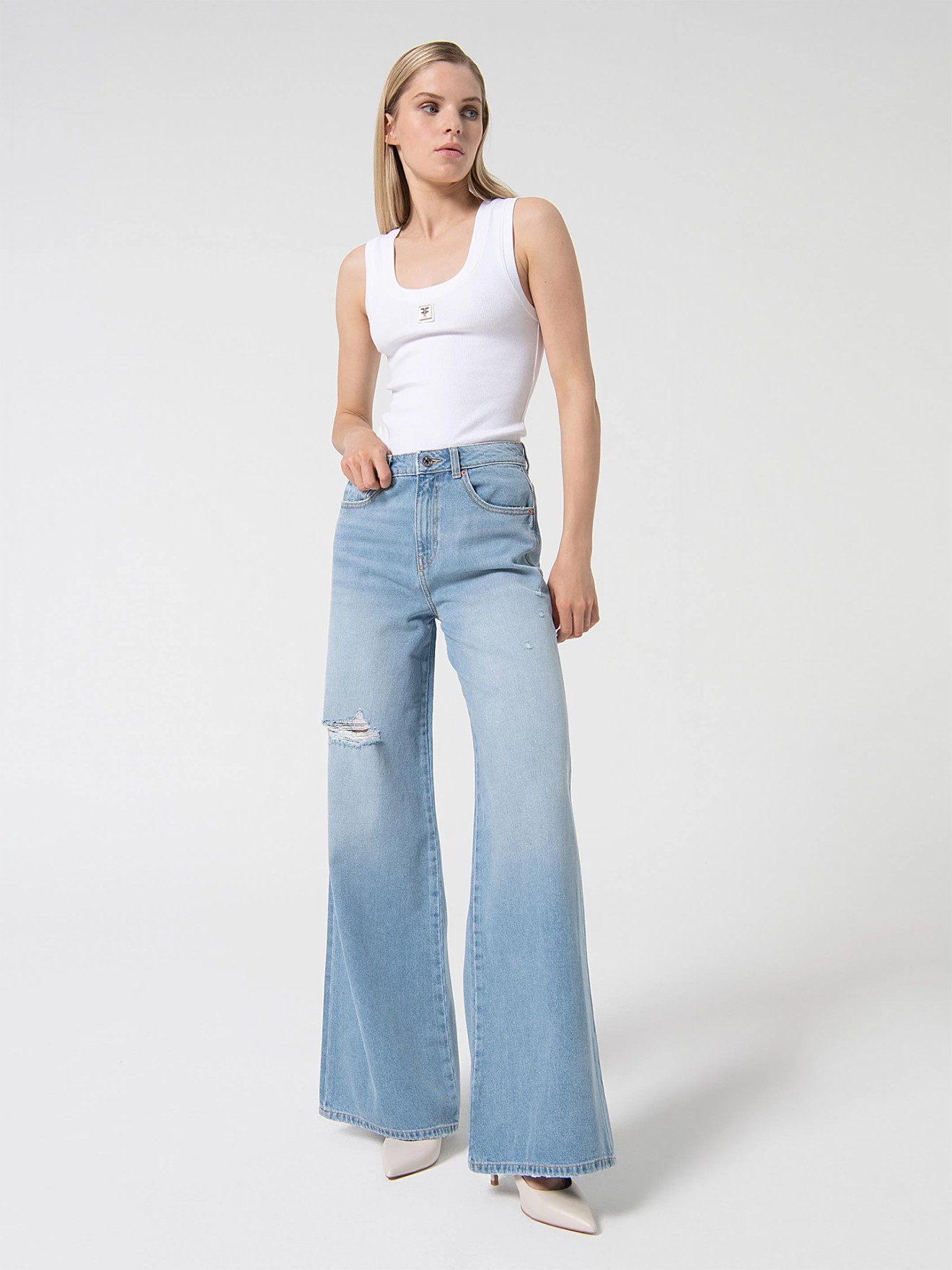 Cal�as de Ganga Wide Leg