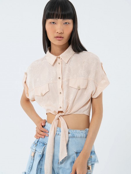 Camisa Cropped Fit
