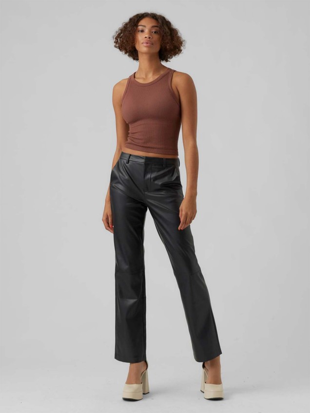 Calças Straight Fit