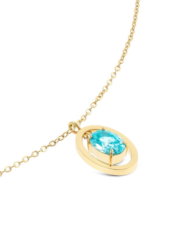 Colar Birthstone Dezembro - Felicidade