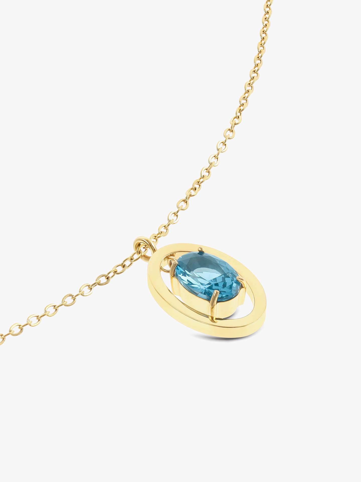 Colar Birthstone Setembro - Prosperidade