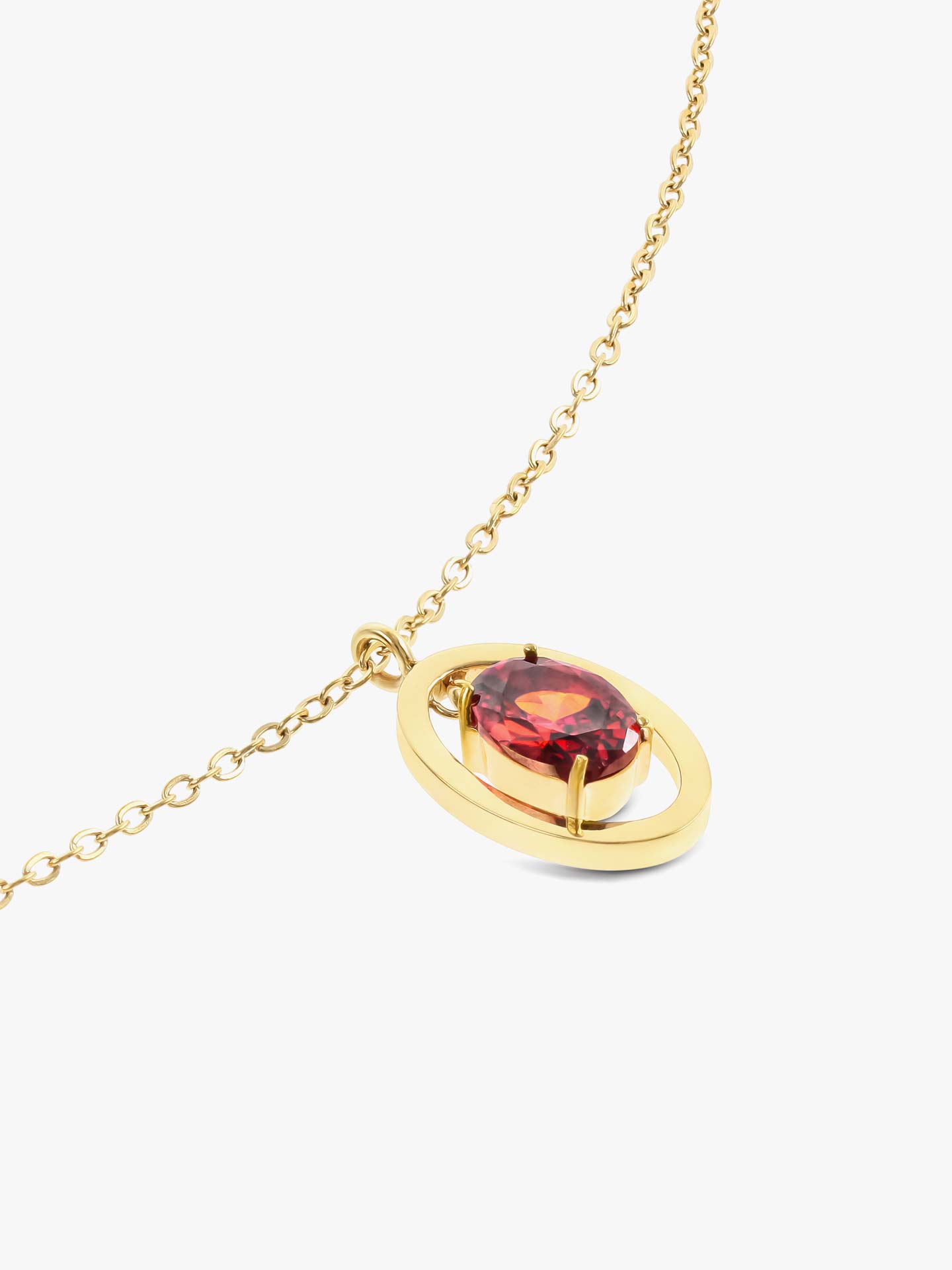 Colar Birthstone Janeiro - Proteção