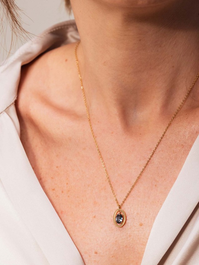 Colar Birthstone Maio - Esperança