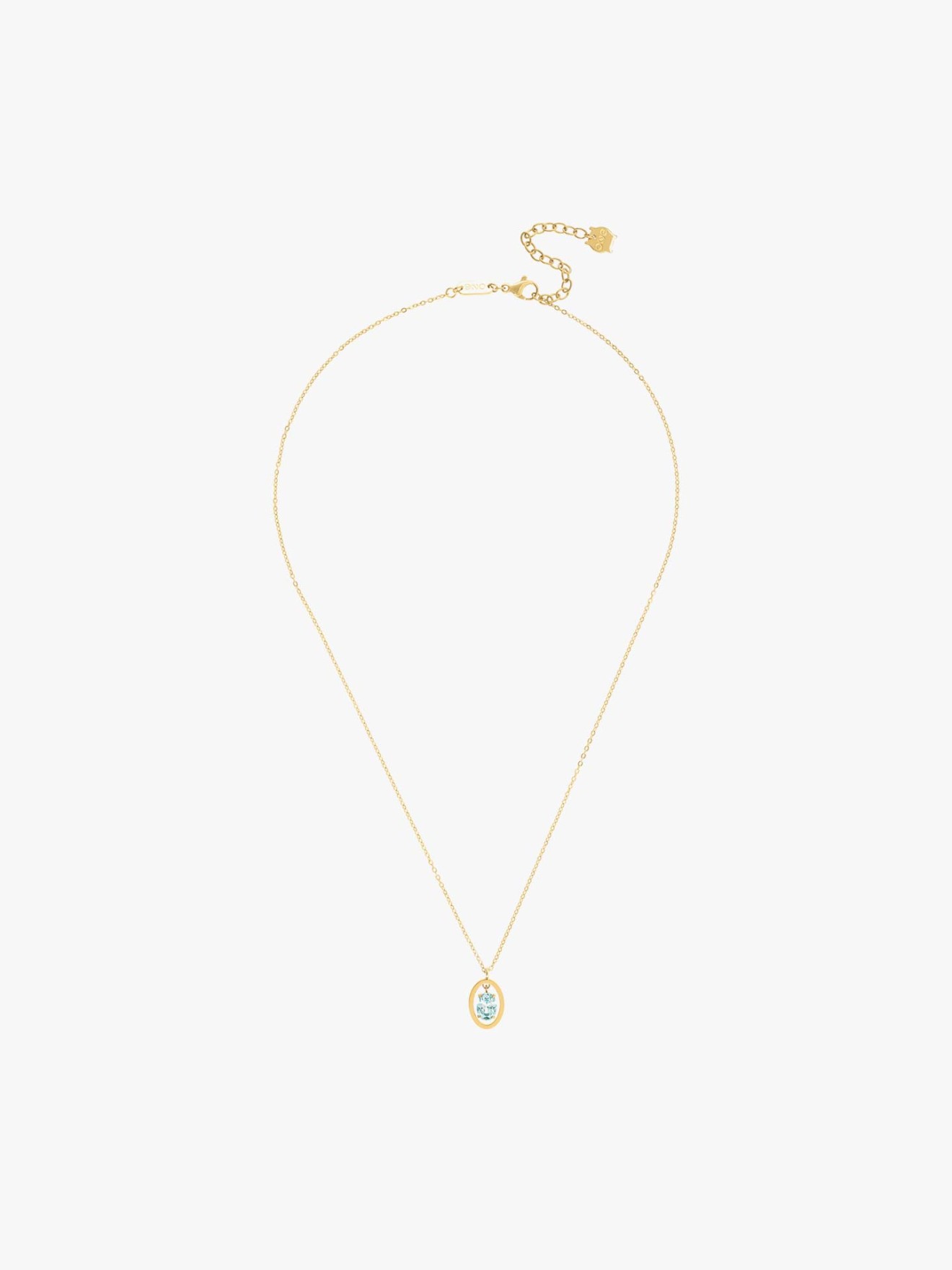 Colar Birthstone Mar�o - Serenidade