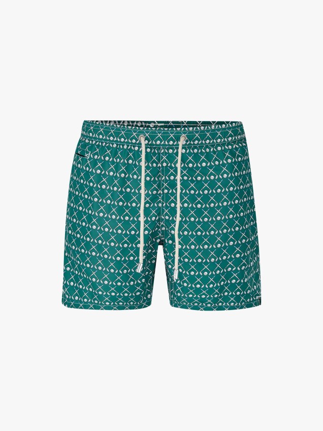 Calções de Banho com Padrão