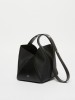 Bucket Bag de Pele