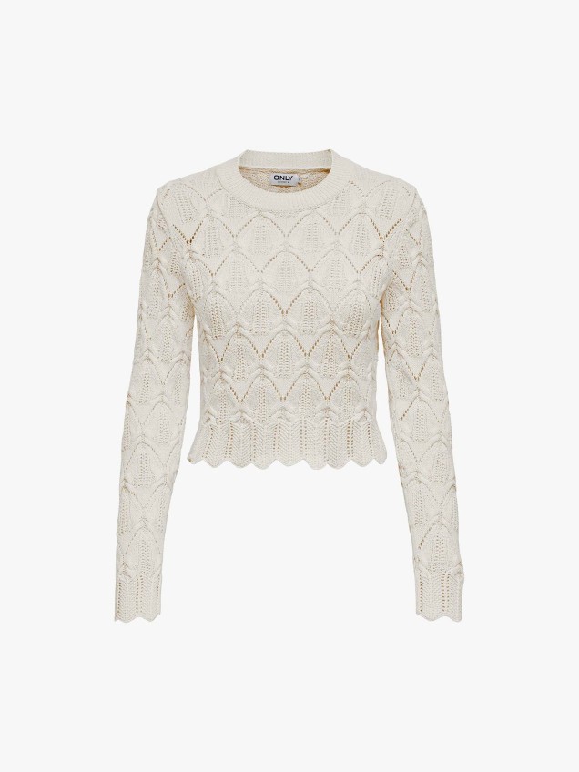 Camisola de Malha Cropped