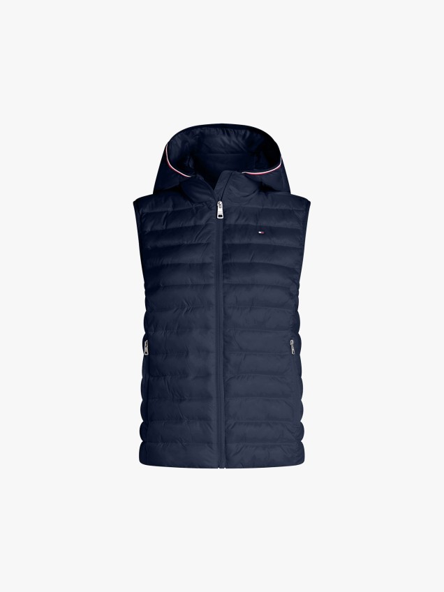 Colete Acolchoado com Capuz