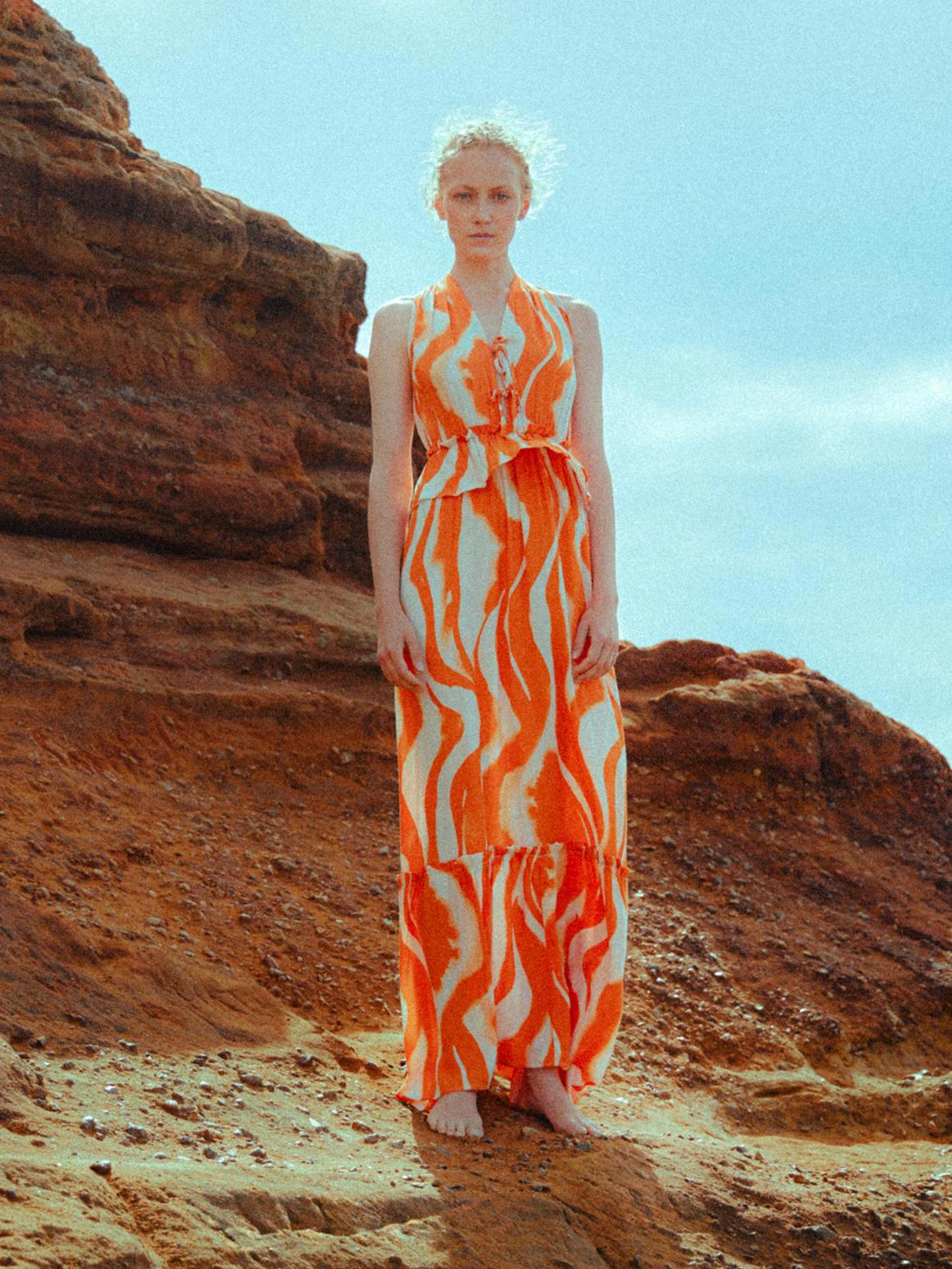 Vestido com Padrão