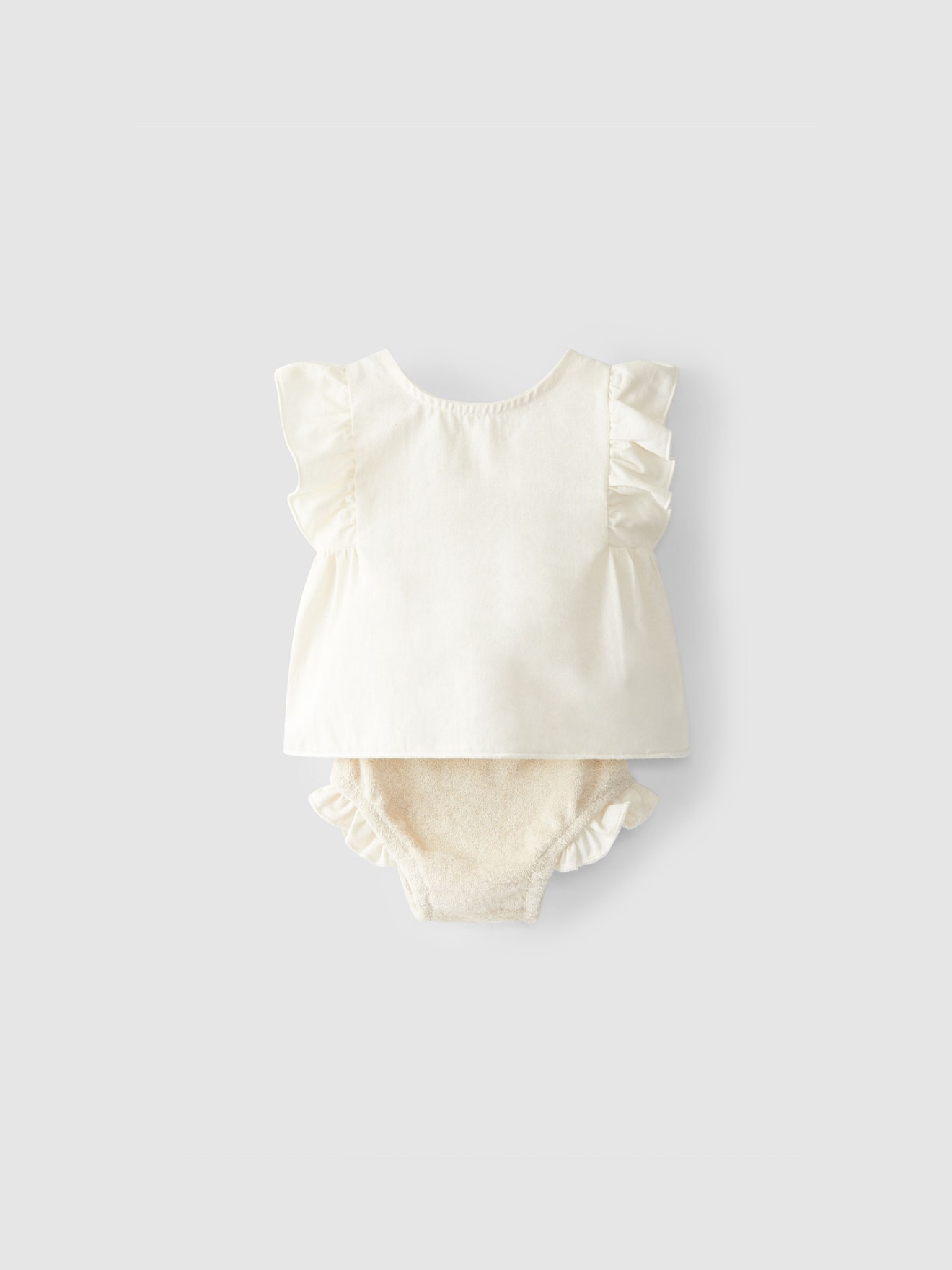 Conjunto Blusa e Tapa Fraldas