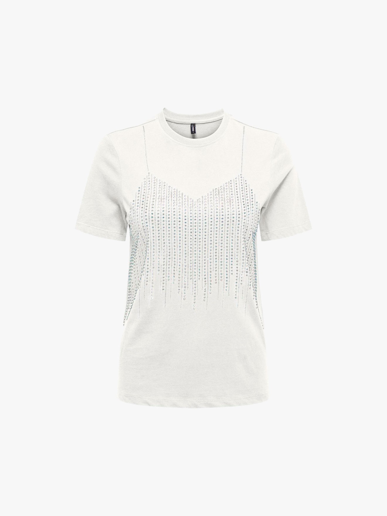 T-Shirt com Strass