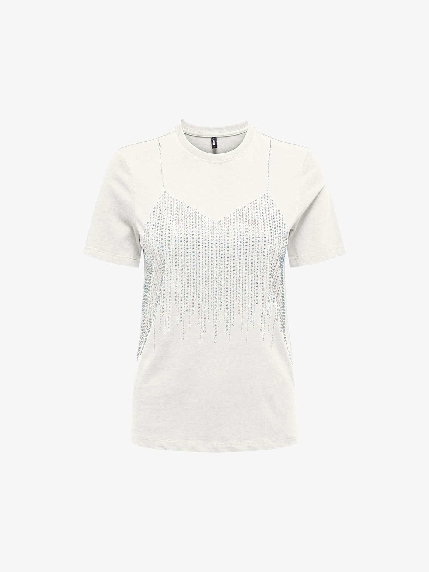 T-Shirt com Strass