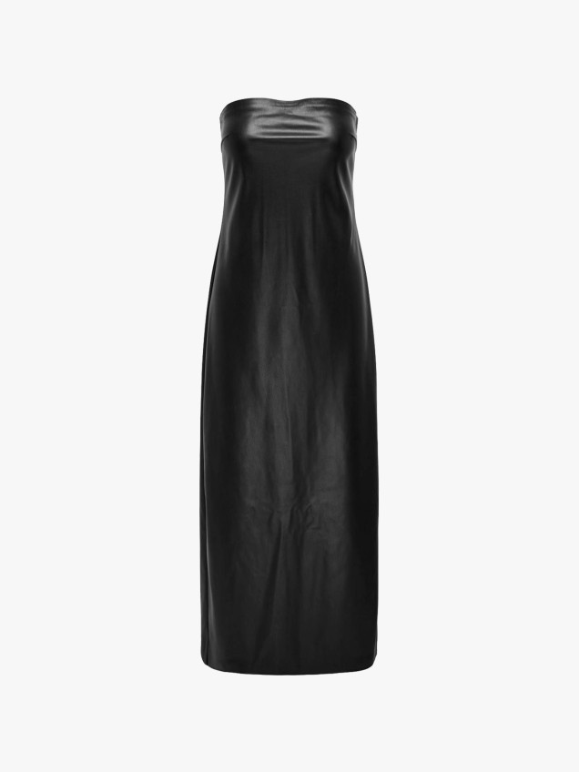 Vestido Efeito Pele