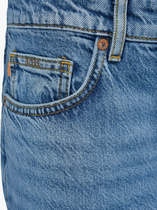 Calças de Ganga Straight Fit