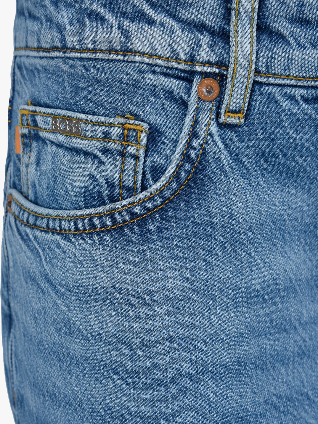 Calças de Ganga Straight Fit